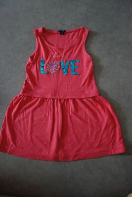 Robe jersey rose à sequins réversibles Kiabi - 4 ans - Photo 1/4