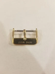 20mm Stainless Steel Gold Nine West buckle - FREE SHIPPING - - Picture 1 of 5