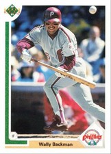 1991 Upper Deck Baseball Wally Backman Philadelphia Phillies #790