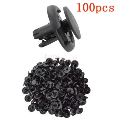 100 Fender Splash Shield Clips for Honda Civic CRX Del Sol Integra 91512-SM4-003 - Image 1 of 4