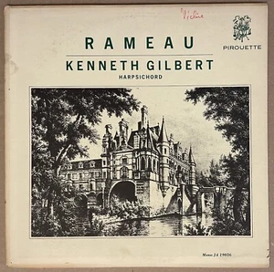 RAMEAU - Rameau: Kenneth Gilbert/Harpsichord (Vinyl LP) 1965 Pirouette JAS19036 - Picture 1 of 1