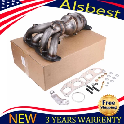 Exhaust Manifold Catalytic Converter For 2007-2013 Nissan Altima 2.5L L4  W/Seal Foto 1 de 4
