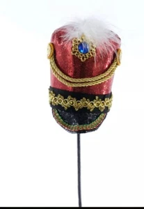 Katherine's Collection Nutcracker Hat Pick Tree Christmas Decor NEW 22-922631 - Picture 1 of 1