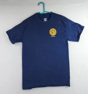 National Press Club Logo Mens Blue T-shirt Size Medium - Picture 1 of 9