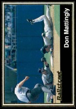 1991 Ballstreet Magazine Cards Don Mattingly #50