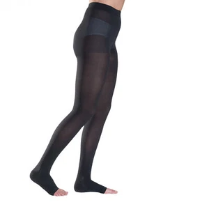 MEDIAS COMPRESIVAS PARA MUJER MEDIVEN PLUS 211/212 CL2 PUNTERA ABIERTA NEGRO - Imagen 1 de 2