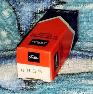 NUEVO DE LOTE ANTIGUO 6HG8 (ECF86) tubo de vacío radio TV válvula, PROBADO - Imagen 1 de 12