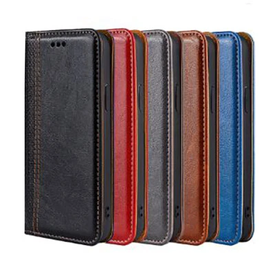 Handy Hülle für Apple iPhone Samsung Galaxy Magnet Cover Schutz Tasche Flip Case - Bild 1 von 4