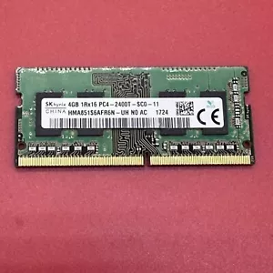 SK Hynix 4GB DDR4 PC4-2400T HMA851S6AFR6N-UH 1Rx16 SO-DIMM Laptop RAM - Picture 1 of 1