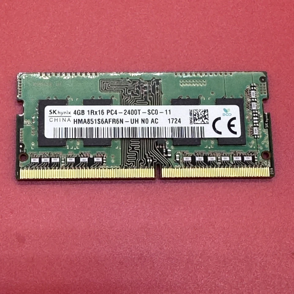 SK Hynix 4GB DDR4 PC4-2400T HMA851S6AFR6N-UH 1Rx16 SO-DIMM Laptop RAM - Image 1 of 1