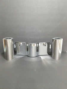 HARLEY DAVIDSON 2006 CHROME FORK BOOTS AND CHROME TOP COVER NEW - Bild 1 von 6