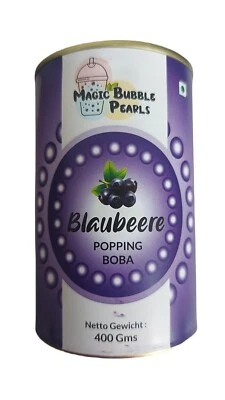 Bubbletea 400g Popping Boba-Bubble Tea Perlen Set zum Selber Machen Frucht Boba - Bild 1 von 2