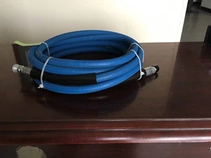 3/8" x 6' Blue 4,000 PSI Pressure Washer Jumper Hose - Picture 1 of 3