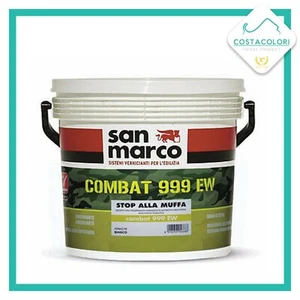 Wandbild Atmungsaktiv Sanierungsmittel Combat 999 Form Weiß Sanmarco - Bild 1 von 1
