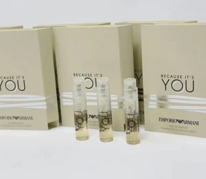 Emporio Armani Because Its You EDP Vial 3 pc - Picture 1 of 2