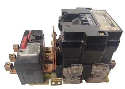 🔥 (PROBADO) Cuadrado D Nema Talla 3, 8536 SEO1 H10S Motor Arranque Motor Lógico 120V Foto 1 de 3