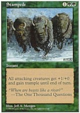 Stampede X4 (5th Edition) MTG (NM) *CCGHouse* Magic