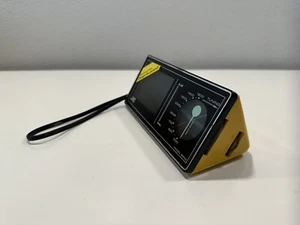 VINTAGE 70's JVC 8000 Triangular Portable AM Radio-Yellow *RARE - Picture 1 of 10