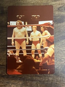 Andre The Giant Bob Backlund Jimmy Snuka Original Type 1 Wrestling Photo WWF - Picture 1 of 2