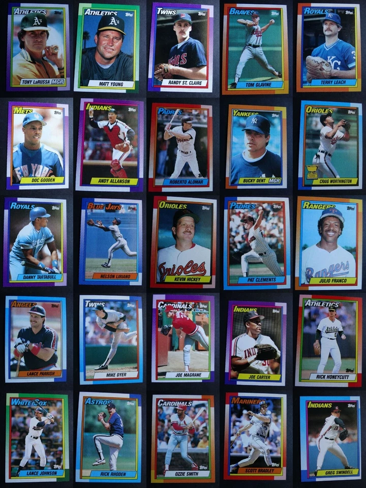 1990 Topps Baseball Cards Complete your Set You U Pick From List 501-650 - Image 1 of 1