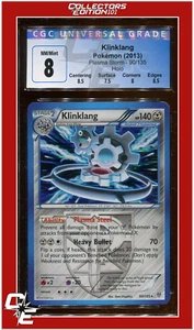 Plasma Storm 90 Klinklang Holo CGC 8 - Subgrades - Picture 1 of 2