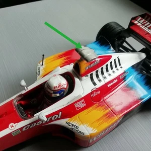1:18 scale Replacement camera silver williams Mclaren etc F1 Minichamps spare - Picture 1 of 5