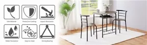 3 Piece Dining Room Table Sets, Table & Chair Sets for Kitchens, Apartments - Picture 1 of 51