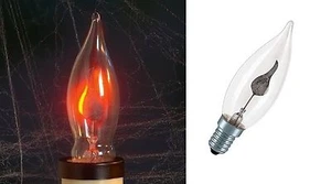 GLÜHBIRNE FEUEREFFEKT E14 WEIHNACHTSFLAMME SAN GREGOR ARMENO - Bild 1 von 2