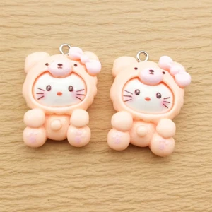 10Pcs Resin Cartoon Charm for Jewelry Making Earring Necklace Bracelet Pendant P - Picture 1 of 12