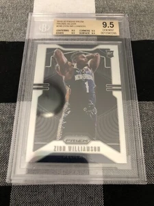 2019-2020 Panini Prizm Silver Zion Williamson RC BGS 9.5 Sub’s 4-9.5 SP Flawless - Picture 1 of 4
