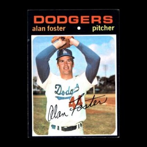 Alan Foster 1971 Topps Cleveland Indians #207 Set Filler!