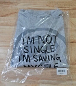 Funko Pop! Camiseta I'm Not Single I'm Saving Myself For Thor XL-Marvel Corp - Imagen 1 de 3