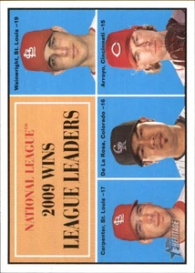 Adam Wainwright Chris Carpenter Jorge De La Rosa 2010 Topps Heritage #48 - Picture 1 of 2