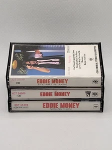 EDDIE MONEY ~ 3 Cassette Lot Rock Including Nothing To Lose, Life For The Taking - Picture 1 of 4