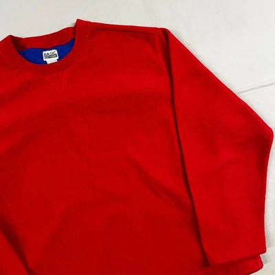 Vintage Basic Editions Rojo Polar Cuello Redondo Talla XL Foto 1 de 4