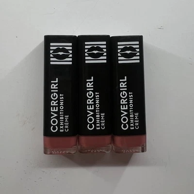 3 Pack: Covergirl Exhibitionist Creme Lipstick *#265 Romance Mauve* - Image 1 of 2