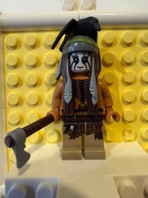 Lego Minifigure - Tonto tlr002 from 79109 Colby City Showdown, Lone Ranger