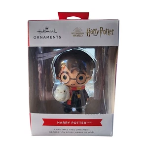 2021 Hallmark Harry Potter with Hedwig Owl Ornament Wizarding World - Bild 1 von 3