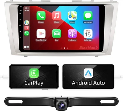 9'' 2+32G Android 12 Carplay Car Stereo Radio GPS For 2007-2011 TOYOTA CAMRY - Image 1 of 4