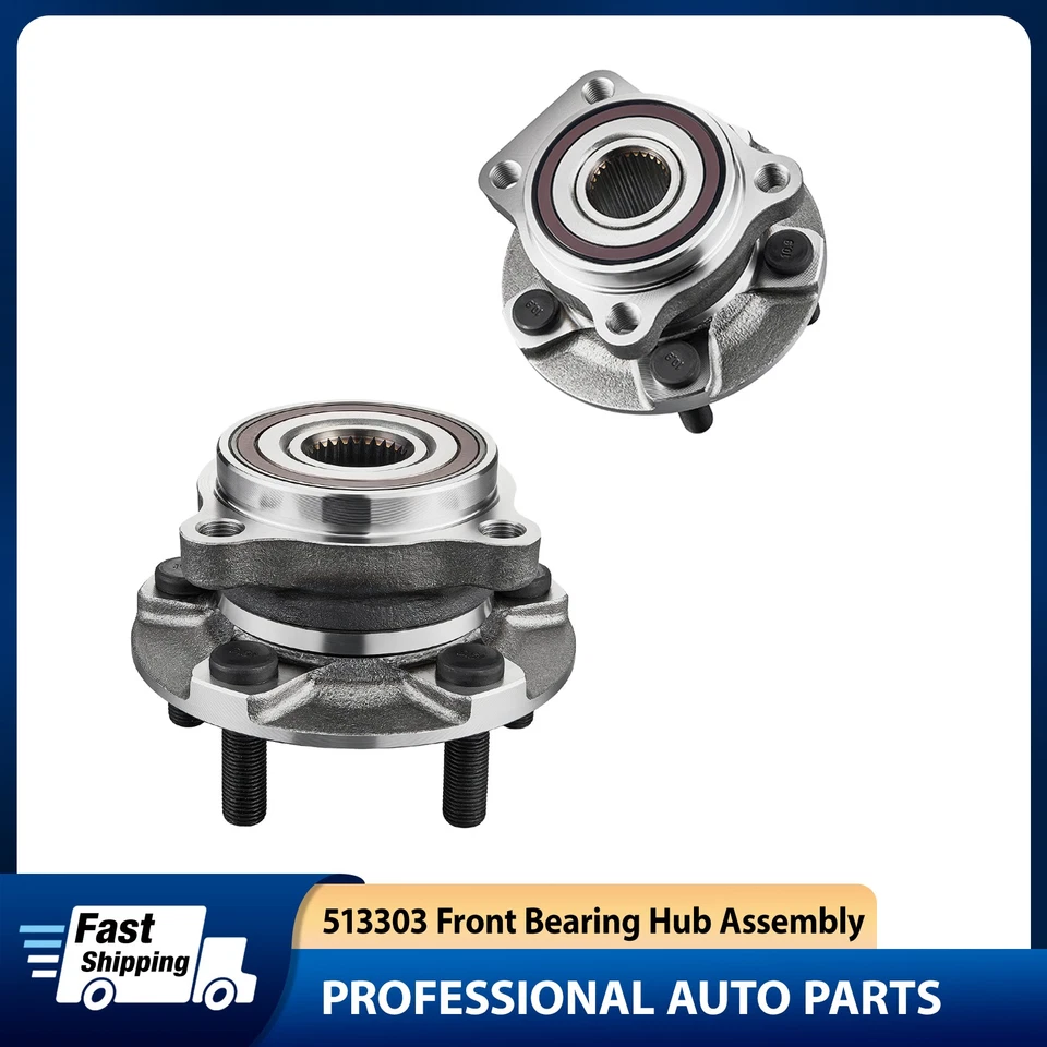 Conjunto de cojinete y buje de rueda delantera 513303 para Subaru Legacy 2010-2014 3,6 L H6 Foto 1 de 4