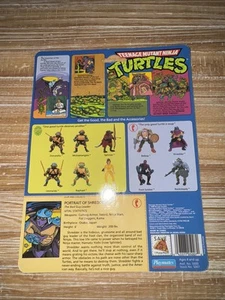 Playmates Shredder TMNT 1988 Vintage Cardback - Picture 1 of 3