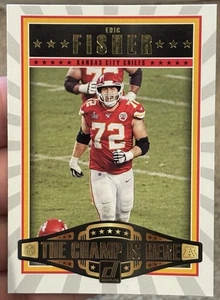 Inserto Eric Fisher 2020 Donruss The Champ is Here #CH-EF Kansas City Chiefs - Foto 1 di 2