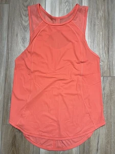 Lululemon Orange Peach Sculpt Back Vent Tanktop - Größe 4 (?) - Bild 1 von 12