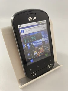 LG Optimus Me P350 Black Unlocked 140MB 2.8" 3MP Android Smartphone - Picture 1 of 16