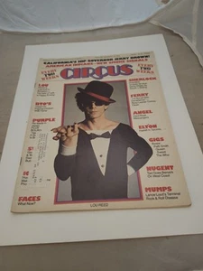 Circus Magazine March 23 1976 Lou Reed Cover Ted Nugent BTO Deep Purple  - Picture 1 of 2