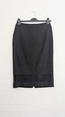 Papaya Linen Blend Pencil skirt Size 8 Lined — 第 1/4 张图片