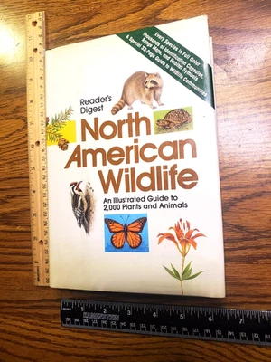 Reader's Digest NORTH AMERICAN WILDLIFE Illustrated Book Plants Animals 1991 15 - Image 1 of 4