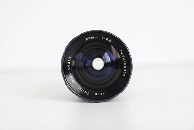 Vivitar 28mm f/2.5 Auto Wide Angle Lens for 35mm Film & Digital Cameras - Image 1 of 4