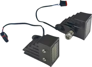 Custom Dynamics Smoke Front LED Turn Signals for 2018-2024 Harley Low Rider ST - Picture 1 of 4