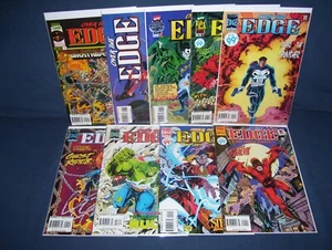 Over the Edge #1-#9 Marvel Comics 1995/1996 with Bag & Board 9 Issue Lot - Picture 1 of 1